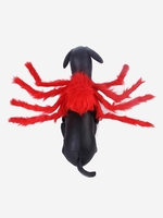 Halloween Style Faux Fur Spider Shape Pet Costume