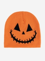 Hallowmas Grimace Pattern Knit Beanie