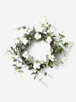 Handmade Home Decor Cotton Flowers Hoop