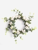 Handmade Home Decor Cotton Flowers Hoop