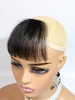 Handmade Human Hair See-through Bang
