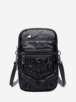 Heard Decor Multi-layer Earphone Hole Mini Crossbody Bag