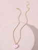 Heart Capricorn Pendant Necklace