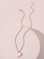 Heart Capricorn Pendant Necklace