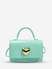 Heart Decor Flap Crossbody Bag