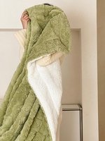 Heart Embossed Fluffy Blanket