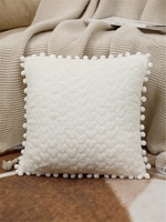Heart Embossing Soft Pillowcase