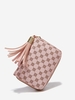 Heart Floral Pattern Card Pouch