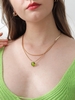 Heart Pendant Double Layered Necklace