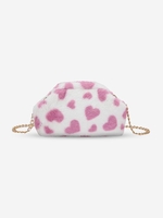 Heart Plush Crossbody Bag