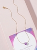 Heart Shaped Pendant Amethyst Necklace