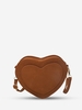 Heart Shaped Zipper Crossbody Bag