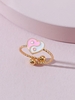 Heart Tai Chi Pattern Open Ring