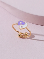 Heart Tai Chi Pattern Open Ring