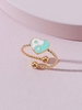 Heart Tai Chi Pattern Open Ring