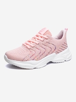 Heathered Fly Weaving Sports Shoes