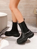 Height Increasing Platform Mid-calf Boots