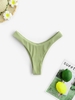 High Cut Bikini Bottom L Green