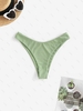 High Cut Bikini bottom L Light green