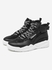 High Top Contrast Lace Up Skate Shoes