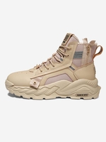 High Top Lace Up Chunky Sneakers