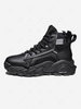 High Top Lace Up Chunky Sneakers