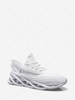 Honeycomb Mesh Letter Graphic Running Shoes