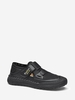 Hook and Loop Breathable Mesh Spliced Casual Shoes