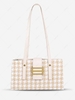 Houndstooth Pattern Shoulder Bag