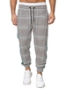 Houndstooth Print Drawstring Jogger Pants 3xl Multi g