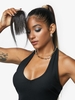 Human Hair See-through Bang with Sideburns