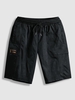 Iridescence Pocket Casual Cargo Shorts Xs Black