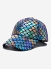 Iridescent Mermaid Scales Pattern Baseball Cap