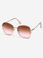 Irregular Shape Metal Beach Sunglasses