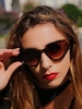 Irregular Triangle Shape Frame Sunglasses