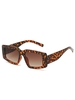 Irregular Wide Frame Sunglasses