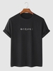 Japanese Printed Classic T-shirt Xxl Black