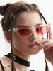 Kitten Eye Shape Street Fashion Sunglasses