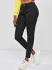 Knee Ripped Zipper Fly Skinny Jeans 2xl Black