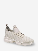 Knit Detail Breathable Casual Sports Shoes