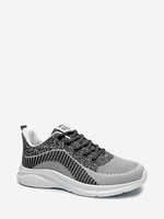 Knit Detail Breathable Outdoor Sports Shoes