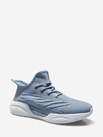 Knit Detail Breathable Sports Shoes