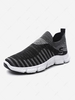 Knit Detail Breathable Sports Shoes