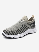 Knit Detail Breathable Sports Shoes