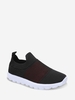 Knit Detail Breathable Two Tone Shoes