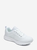 Knit Detail Casual Lace Up Front Shoes