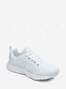 Knit Detail Casual Lace Up Front Shoes