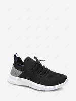 Knit Detail Casual Shoes