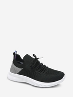 Knit Detail Casual Shoes