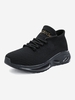 Knit Detail Lace Up Breathable Casual Shoes
